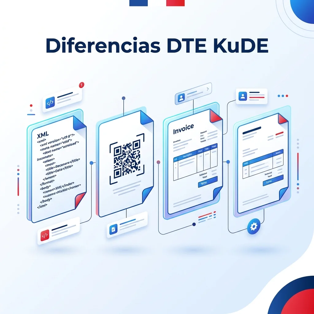 DE, DTE, KuDE y CDC: Diferencias entre documentos de facturación electrónica en Paraguay